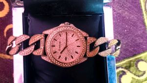 Wrist Watch With Stone