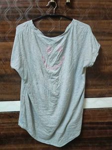 Pink Says Be Happy Tee