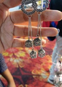 Cube Dangle Earrings