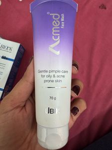 Z Block Sunscreen, Sebogel &amp; Acmed Facewash