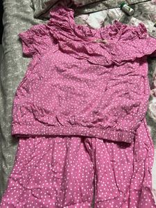 Beautiful Pink Coord Set