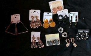 Earrings, Chocolate Mould & Wrapping Papers Combo