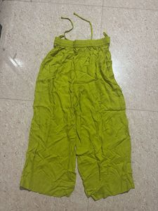 Green Palazzo Pants