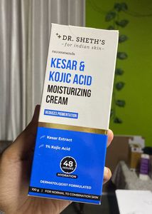 Dr. Sheth’s Kesar & Kojic Acid Moisturizing Cream