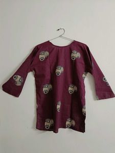 Printed Tunic Short Kurti