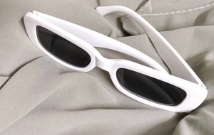 Chic White Frame Sunglasses