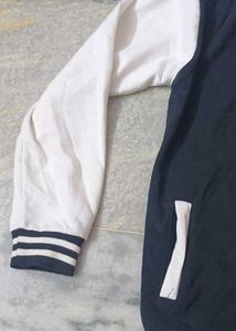 Men&#39;s Letter Bomber Varsity Full Sleeve Shirt
