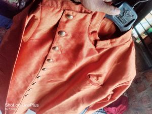 Men&#39;s Ethnic Wear Kurta(Orange)