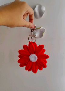 Fuzzy Wire Keychain