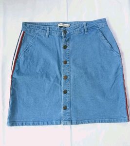 Mast & Harbour Denim Skirt