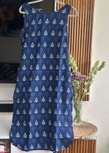 Indigo Cotton Kurti