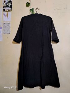 Black A Line Kurti For Daily Wear✨️