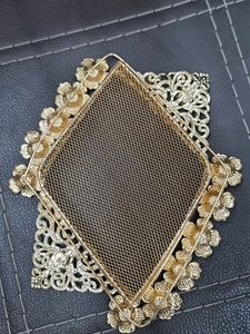 Fancy Metal Tray (Not Plastic)
