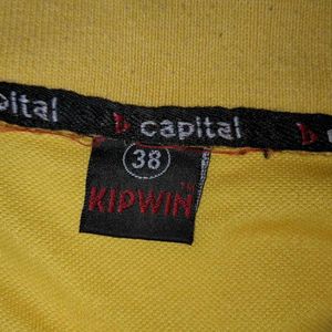 💛 Yellow Kipwin Polo T-Shirt 38