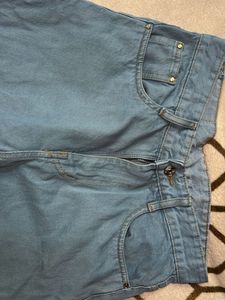 Wide Leg Light Wash Jeans