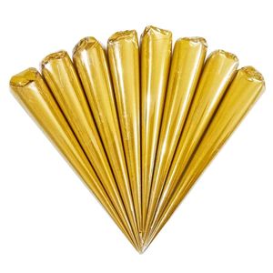 gold mehndi cone