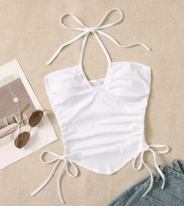 Tube Knot Top/ Crop Top