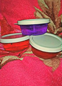 Different Colours Of Slimes💜🧡❤️