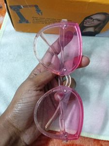 Eyemyeye Pink Frame Glasses