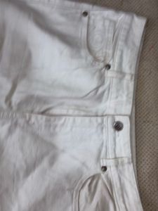 White Wide Legged  Denim