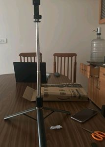 Selfie Stick With LED Light 3 In 1 Multifunctional