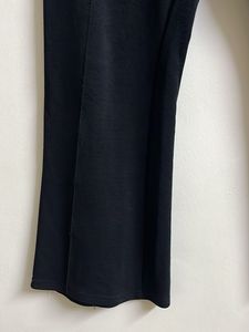 Black Flared Leg Pants