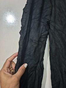 Black Shimmer Pullover.