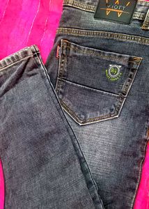 Stylish grey black denim Jeans