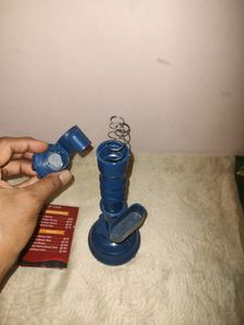 Blue Candle Holder