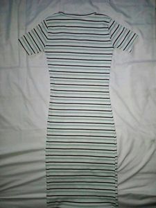 Striped Midi Dress