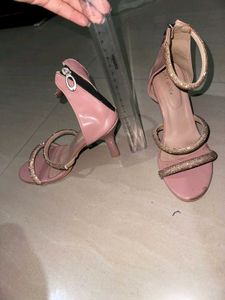 Pink Pencil Heel For All Party Wear