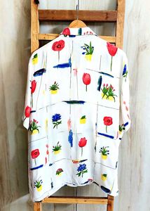 Multicolour Printed Shirt Size-42-44