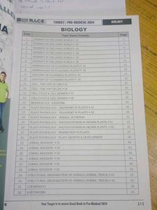 Biology - Allen RACE Target