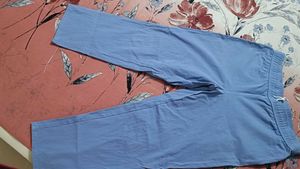 Light Blue Casual Pants