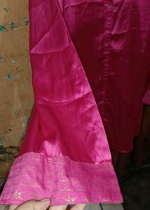 A Beautiful Rani Colour Co-ord Set For Festivals🩷