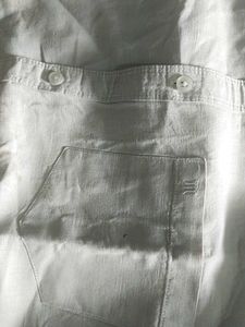 Crisp White Button-Down Shirt