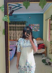 Kurti With Sling Bag