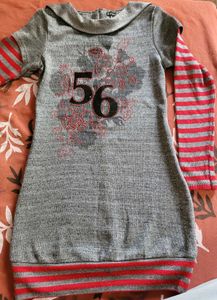 Stylish Woollen Dress For Kids