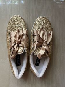 Gold Sneakers