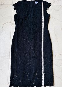 Black Net Dress