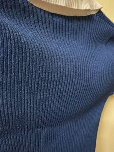 Blue Crop Top