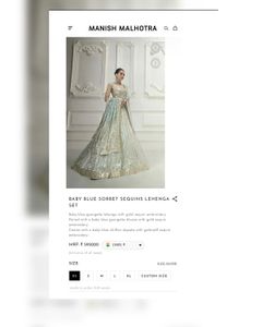 Heavy Designer Sequence Lehenga