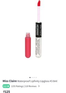 Lipsticks &amp; Lipgloss Water Proof