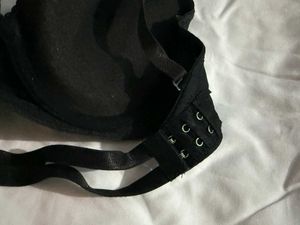 Black Bra with scalloped trim