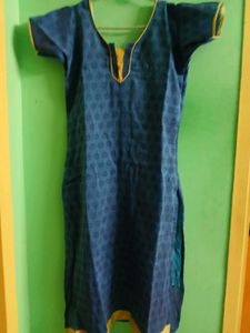 A LINE KURTA WITH NECK DESIGN PANTS ND Duppatta
