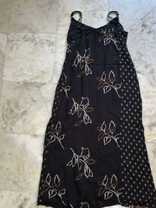 Stunningly Stylish Black Slip Dress