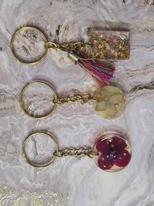 Resin Alphabet Keychains | Customisation Available