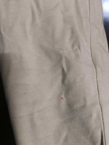 Lyra women Comfortable Cotton Beige Leggings