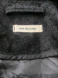Imported Black Overcoat