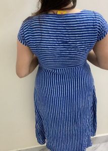Blue Lines Dress